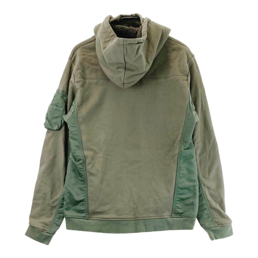 RUSSELUNO ラッセルノ フード裏ボア スウェットパーカー ネイビー系 5