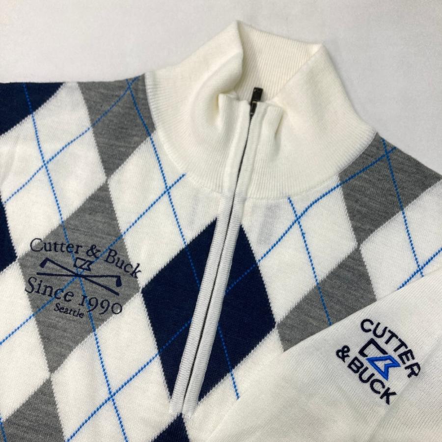 CUTTER&BUCK カッターアンドバック ウール混 ハーフジップ CUTTER&BUCK カッターアンドバック ウール混 ハーフジップ