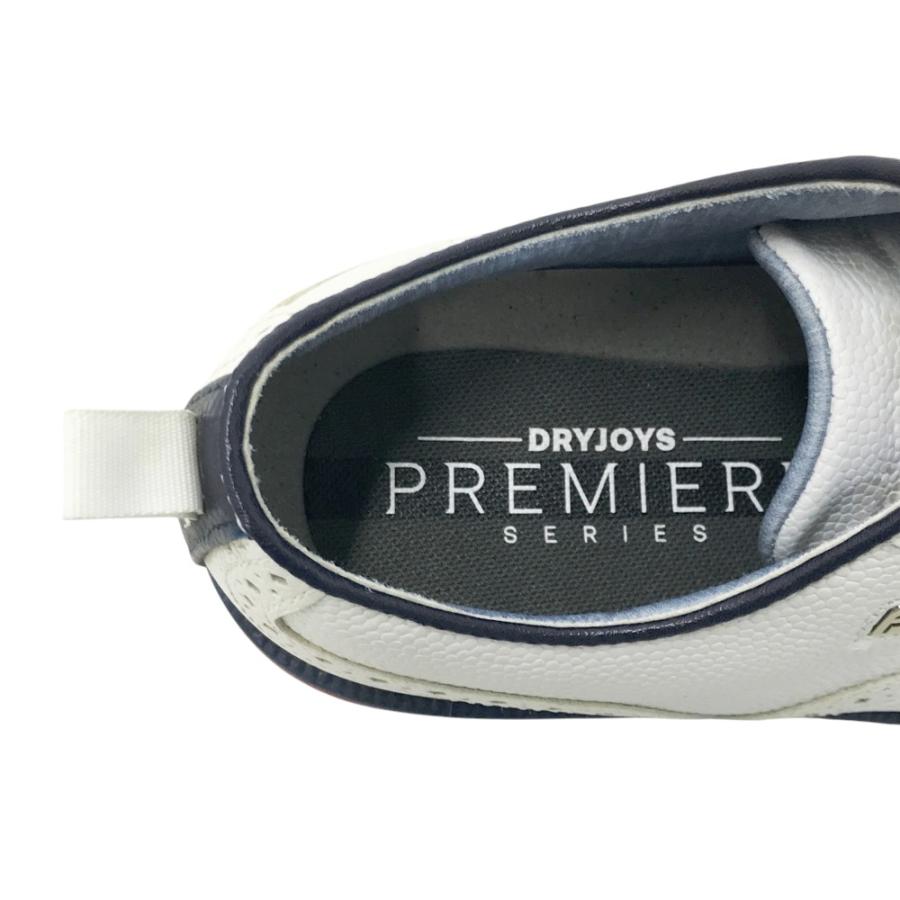 フットジョイDryjoys Premier ホワイト ゴルフシューズ フットジョイ＞PGAツアー着用率No.1のDRYJOYS PREMIEREシリーズ