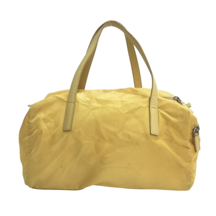 PRADA トートバッグ　ナイロン　イエロー　＃C2475 PRADA プラダ ナイロン トートバッグ イエロー系 : ブランド古着