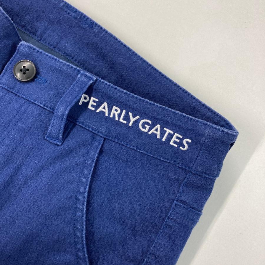 PEARLY GATES（パーリーゲイツ） ストレッチパンツ 総柄 ネイビー系 00