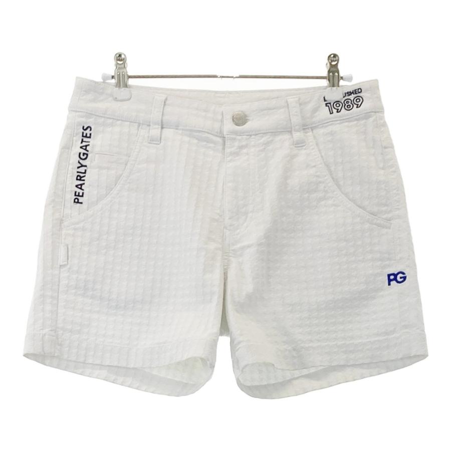 パーリーゲイツ ストレッチ ショートパンツ ホワイト