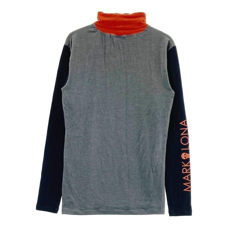 MARK & LONA グレー タートルネック シャツ サイズ48 MARK&LONA（マークアンドロナ） 長袖タートルネックTシャツ グレー系