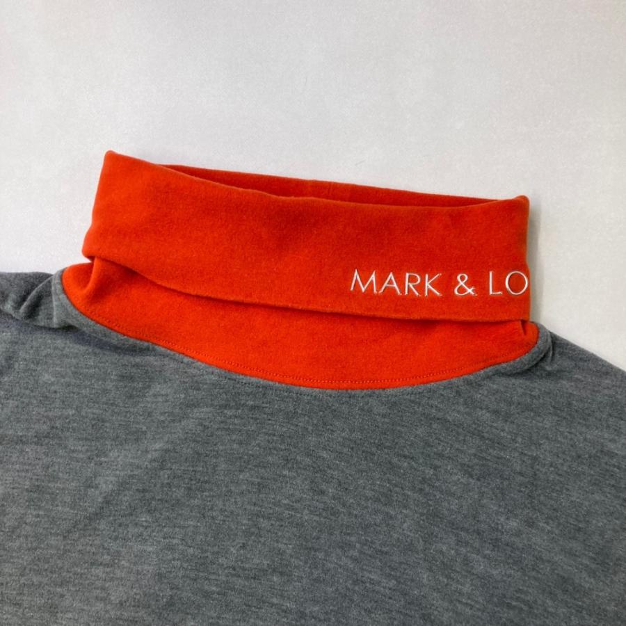 MARK&LONA（マークアンドロナ） 長袖タートルネックTシャツ グレー系