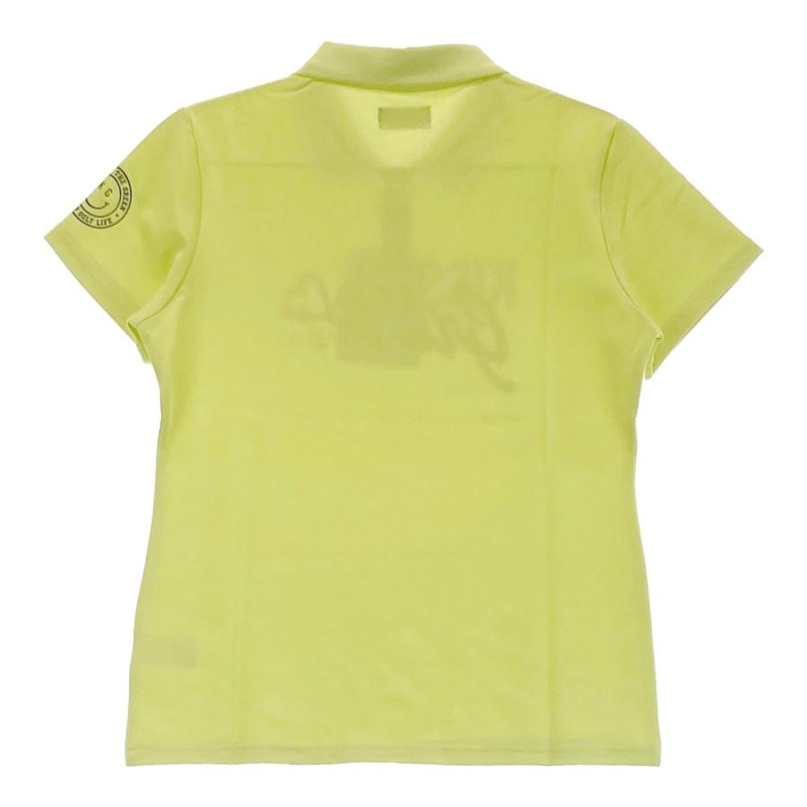 サイズ：3 KISS ON THE GREEN キスオンザグリーン  半袖ポロシャツ  ピンク系 [240101420422] ゴルフウェア レディース ストスト KISS ON THE GREEN キスオンザグリーン 半袖ポロシャツ ピンク系