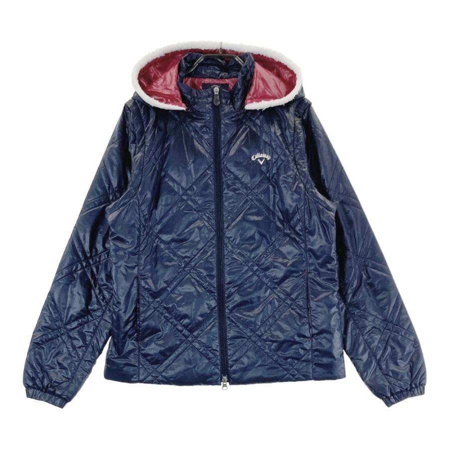 CALLAWAY キャロウェイ 4WAY 中綿ジャケット ネイビー系 L ゴルフ