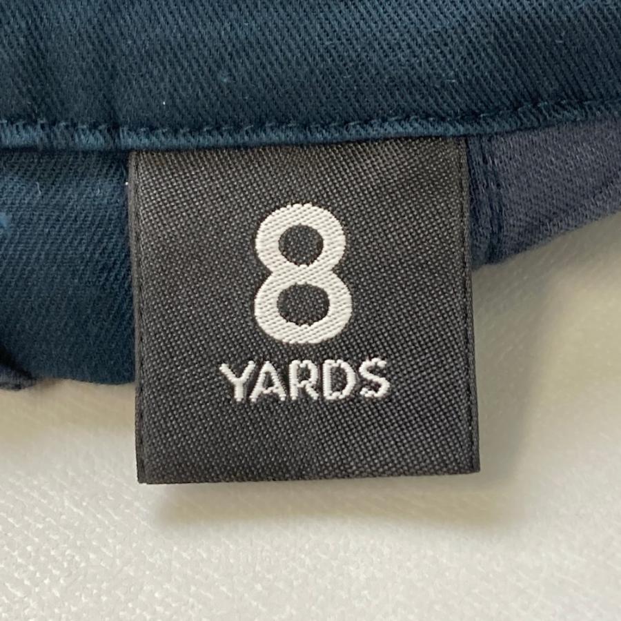 8YARDS ハチヤーズ ストレッチパンツ ネイビー系 L ゴルフウェア 8YARDS ハチヤーズ ストレッチパンツ ネイビー系 L ゴルフウェア