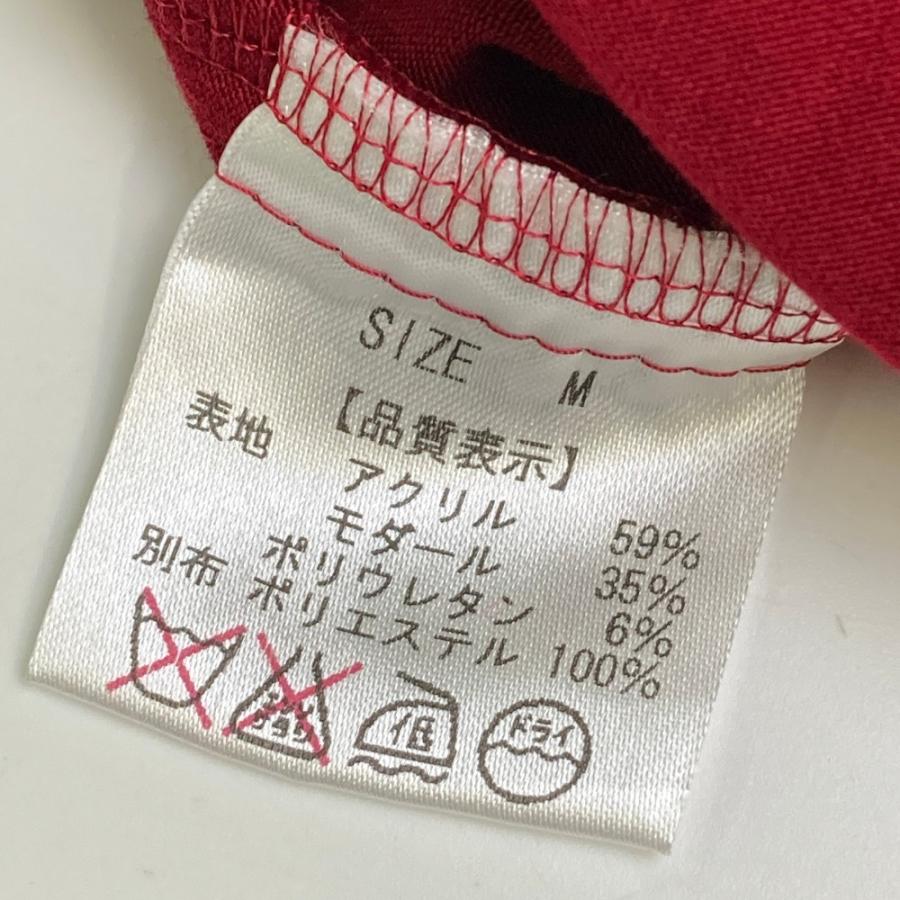 Russeluno（ラッセルノ） 長袖ポロシャツ レッド系 M ゴルフウェア