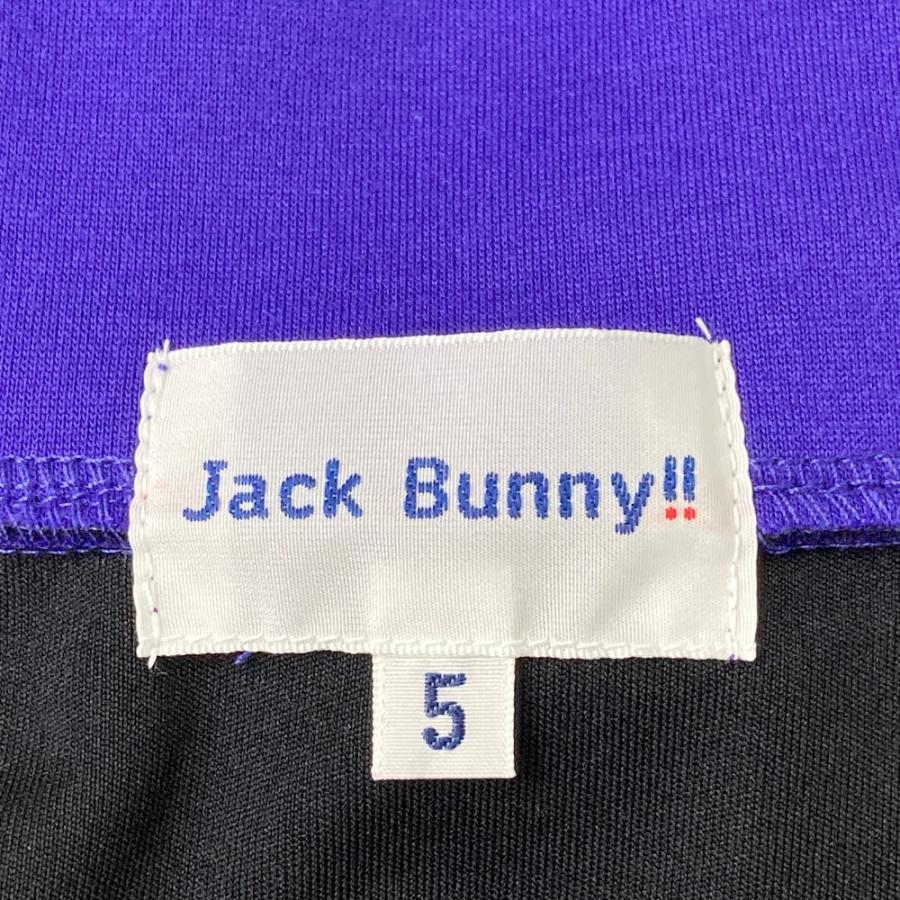 Jack Bunny パープル ジャケット サイズ5 JACK BUNNY ジャックバニー ジップパーカー パープル系 5 ゴルフウェア