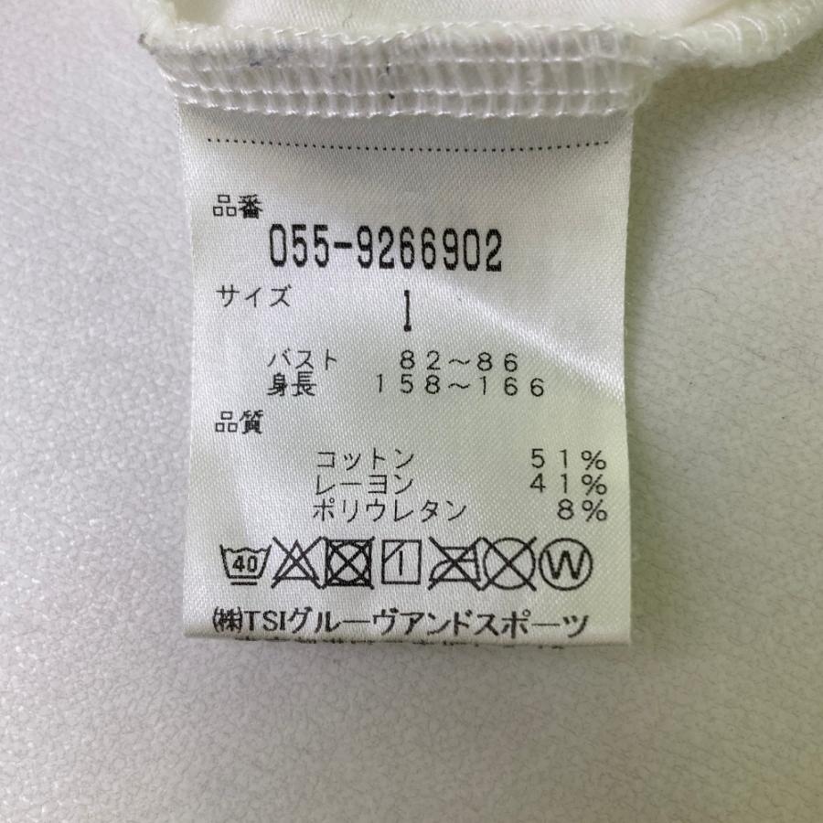 PEARLY GATES パーリーゲイツ ハイネック 長袖Tシャツ ホワイト PEARLY GATES パーリーゲイツ ハイネック 長袖Tシャツ ホワイト
