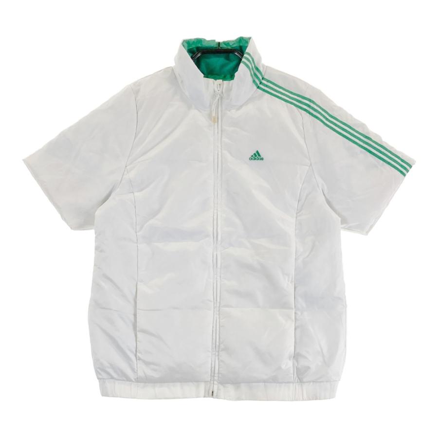 ADIDAS GOLF アディダスゴルフ JO070 半袖ダウンジャケット ホワイト系