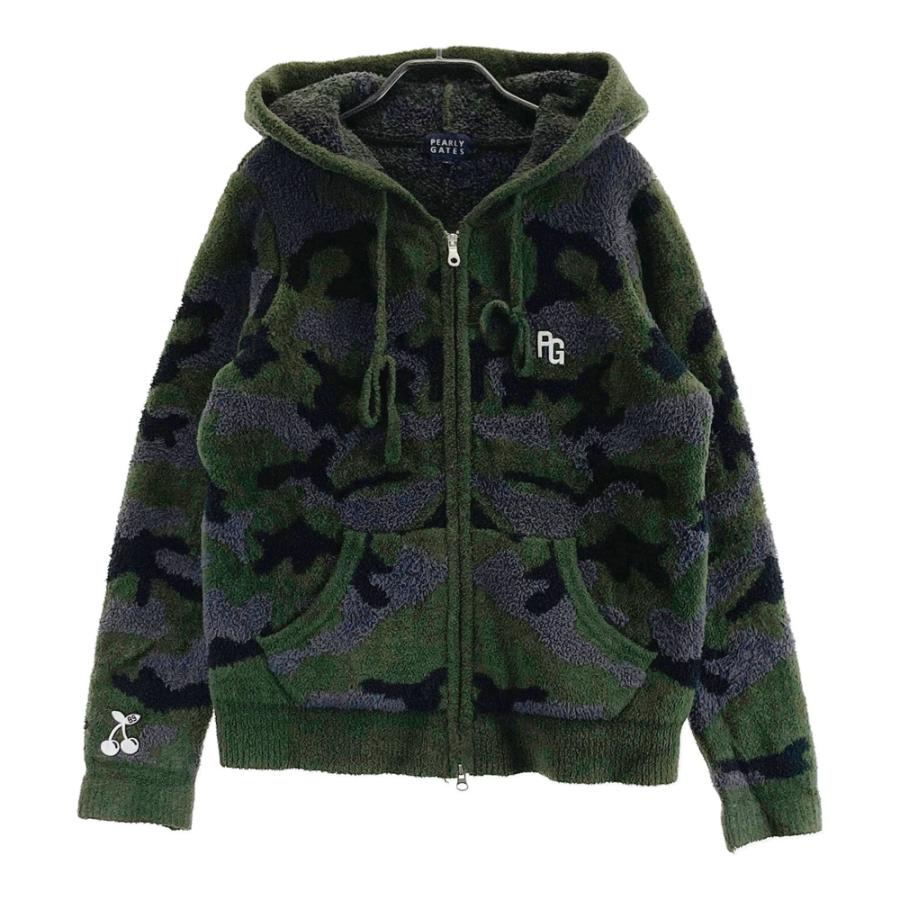 PEARLY GATES パーリーゲイツ パーカーフーディー カモフラ 迷彩柄