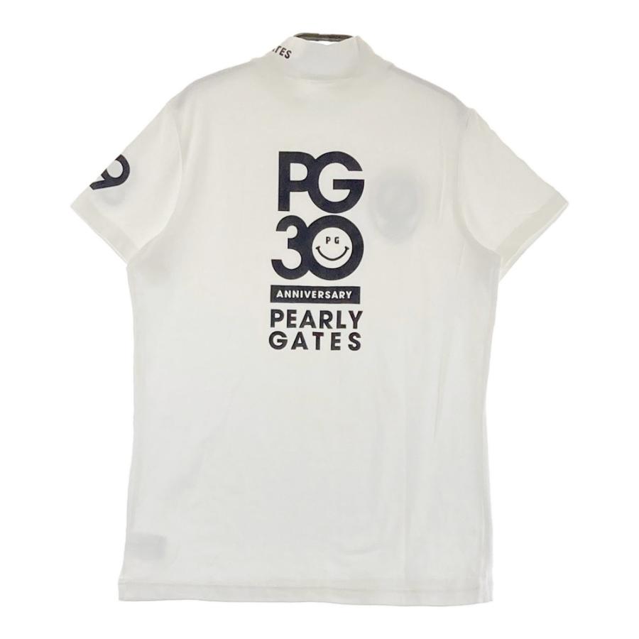 【新品】PEARLY GATES　半袖Tシャツ　30周年記念モデル　ニコちゃん PEARLY GATES（パーリーゲイツ） 30周年 ハイネック 半袖Tシャツ ニコ
