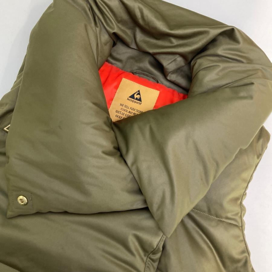 【未使用】le coq sportif golfベージュゴルフダウン le coq sportif GOLF（ルコックスポルティフ ゴルフ） LE COQ GOLF