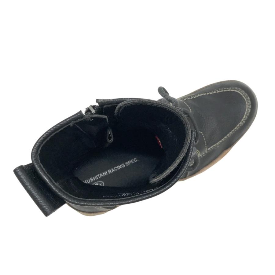KUSHITANI クシタニ K-4536 モカシン ブーツ ブラック系 26 バイク