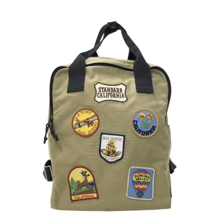 PORTER ポーター ×STANDARD CALIFORNIA リュック ワッペン ベージュ系