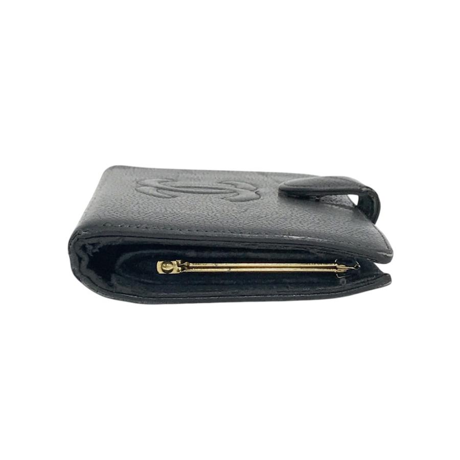 【専用】CHANEL シャネル がま口財布 コンパクト財布 キャビアスキン 黒 楽天市場】【財布】CHANEL シャネル キャビアスキン がま口 ガマ