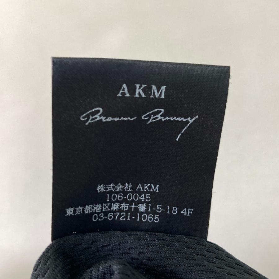 AKM エイケイエム ×BROWN BUNNY フード付 ジップジャケット ロゴ 