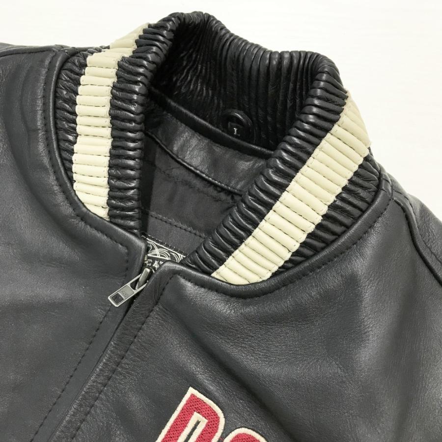DEGNER デグナー CLASSIC BRAND レザー ジャケット ブラック系 L