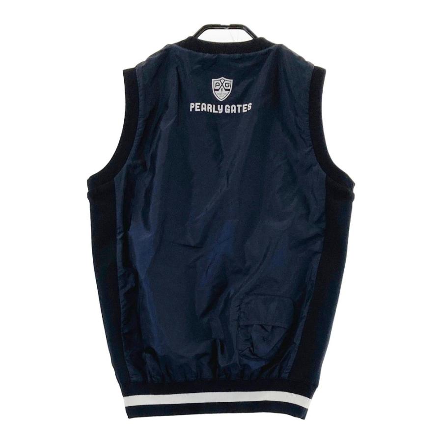 PEARLY GATES（パーリーゲイツ） リバーシブル 切替 ニットベスト