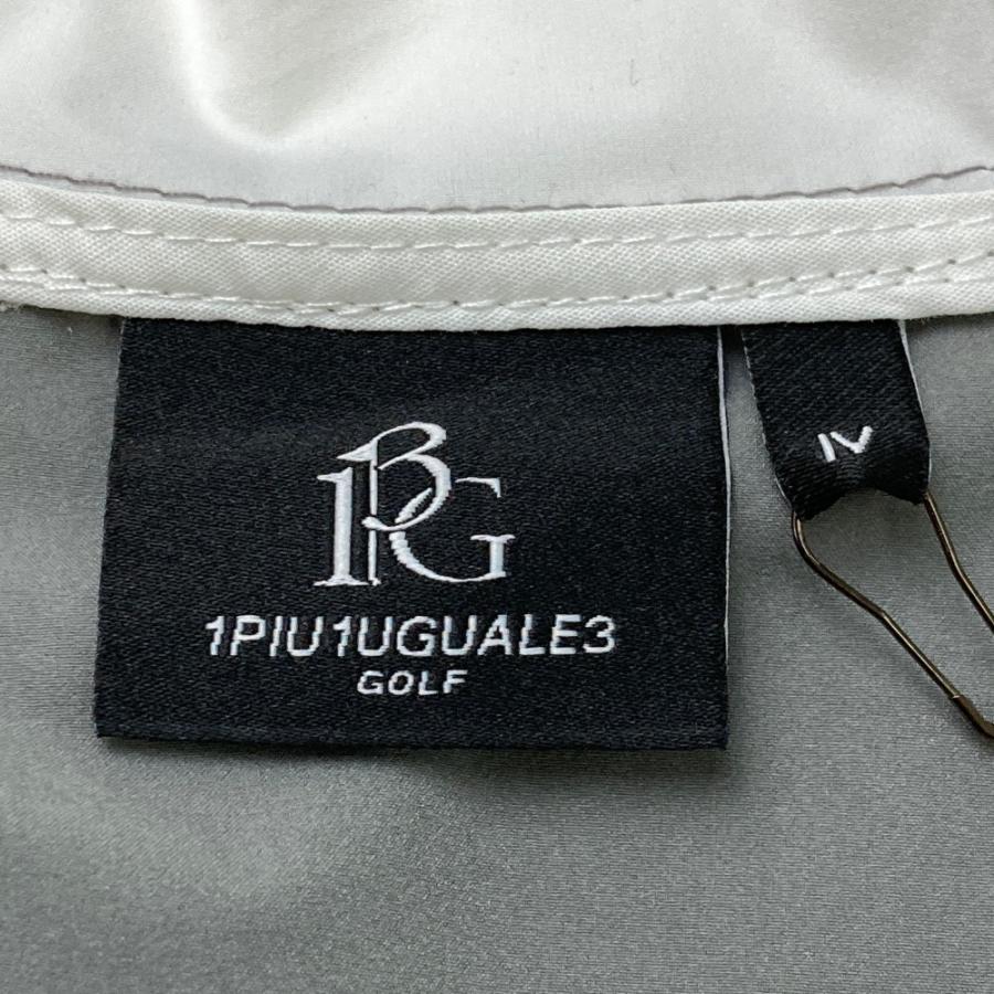 新品】1PIU1UGUALE3 GOLF ジップパーカー グレー系 4 ゴルフ