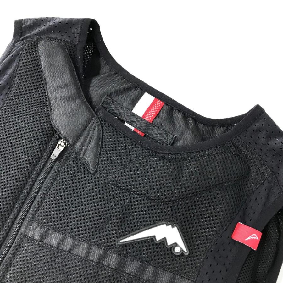 クシタニ（KUSHITANI） K-4115 プロテクター ベスト ブラック系 LL