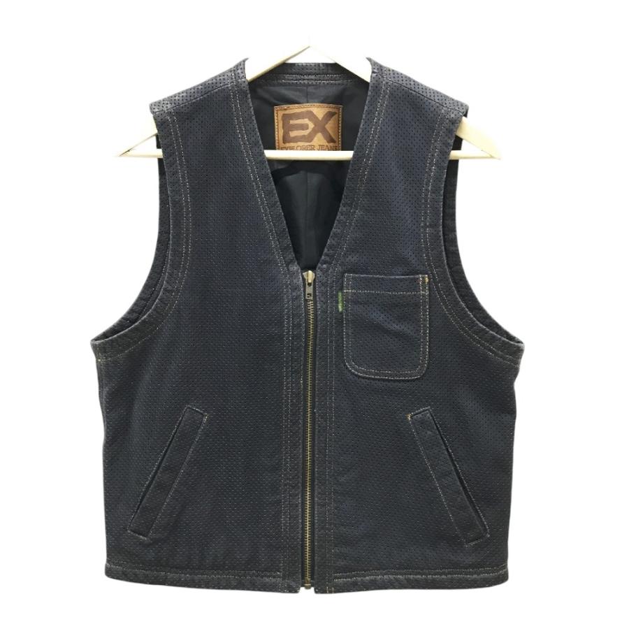 KUSHITANI クシタニ インナーベスト ブラック系 M クシタニ KUSHITANI レザー メッシュベスト EXPLORER ブラック系