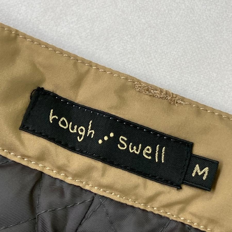 サイズ：M ROUGH&SWELL ラフアンドスウェル  中綿パンツ  ベージュ系 [240101406624] ゴルフウェア メンズ ストスト ROUGH&SWELL ラフアンドスウェル 中綿パンツ ベージュ系 M ゴルフ