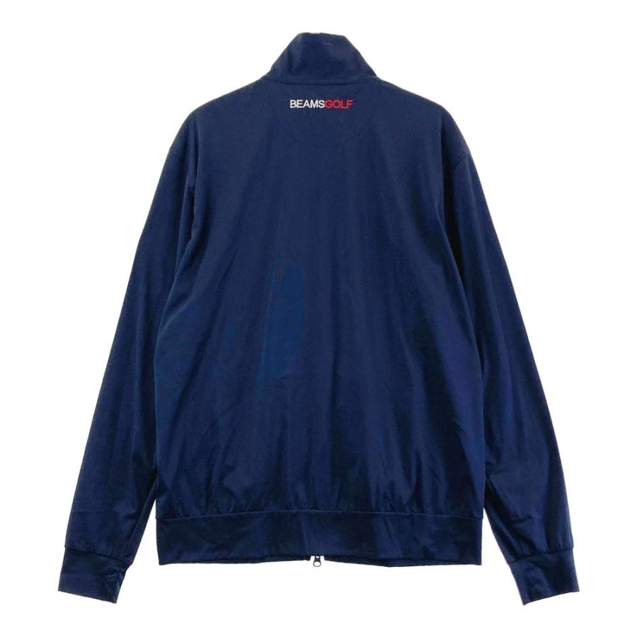 サイズ：S BEAMS GOLF ビームスゴルフ  ジップジャケット  ネイビー系 [240101492334] ゴルフウェア メンズ ストスト BEAMS GOLF ビームスゴルフ ジップジャケット ネイビー系 L