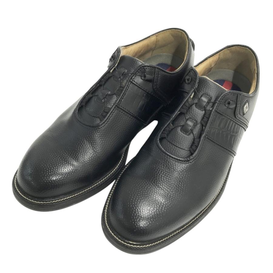 FOOT JOY フットジョイ 53939J DRYJOYS PREMIERE PACKARD BOA ゴルフシューズ  ブラック系 26 [240101406670] ゴルフウェア メンズ ストスト FOOT JOY フットジョイ 53939J DRYJOYS PREMIERE PACKARD BOA