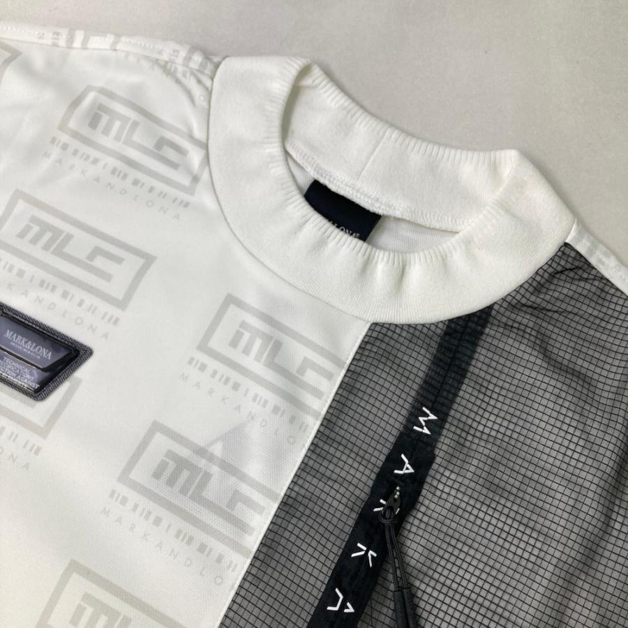 新品】MARK&LONA マークアンドロナ 2024年 半袖モックネックT 新品】MARK&LONA マークアンドロナ 2024年 半袖モックネックT