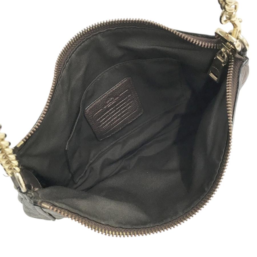 COACH コーチ F3666 2way ショルダー ハンドバッグ ブロンズ 