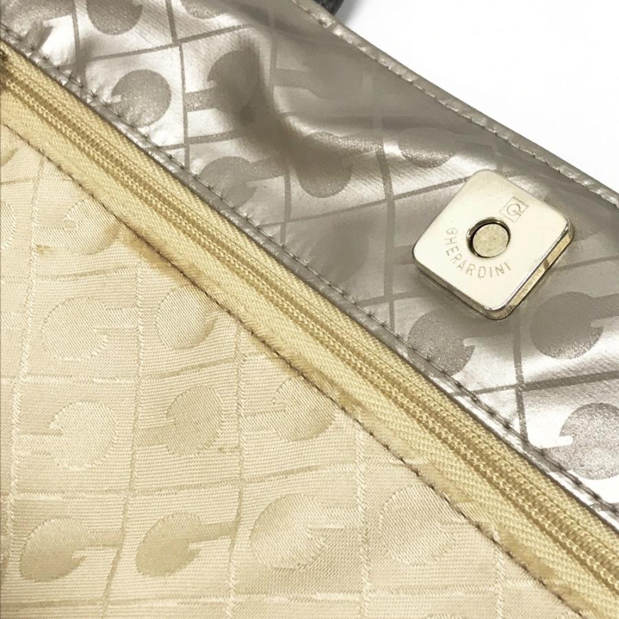 GHERARDINI ゲラルディーニ トートバッグ 総柄 ベージュ系 GHERARDINI ゲラルディーニ トートバッグ 総柄 ベージュ系