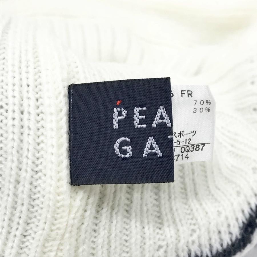 PEARLY GATES パーリーゲイツ ニットキャップ ロゴ総柄 ホワイト系 FR