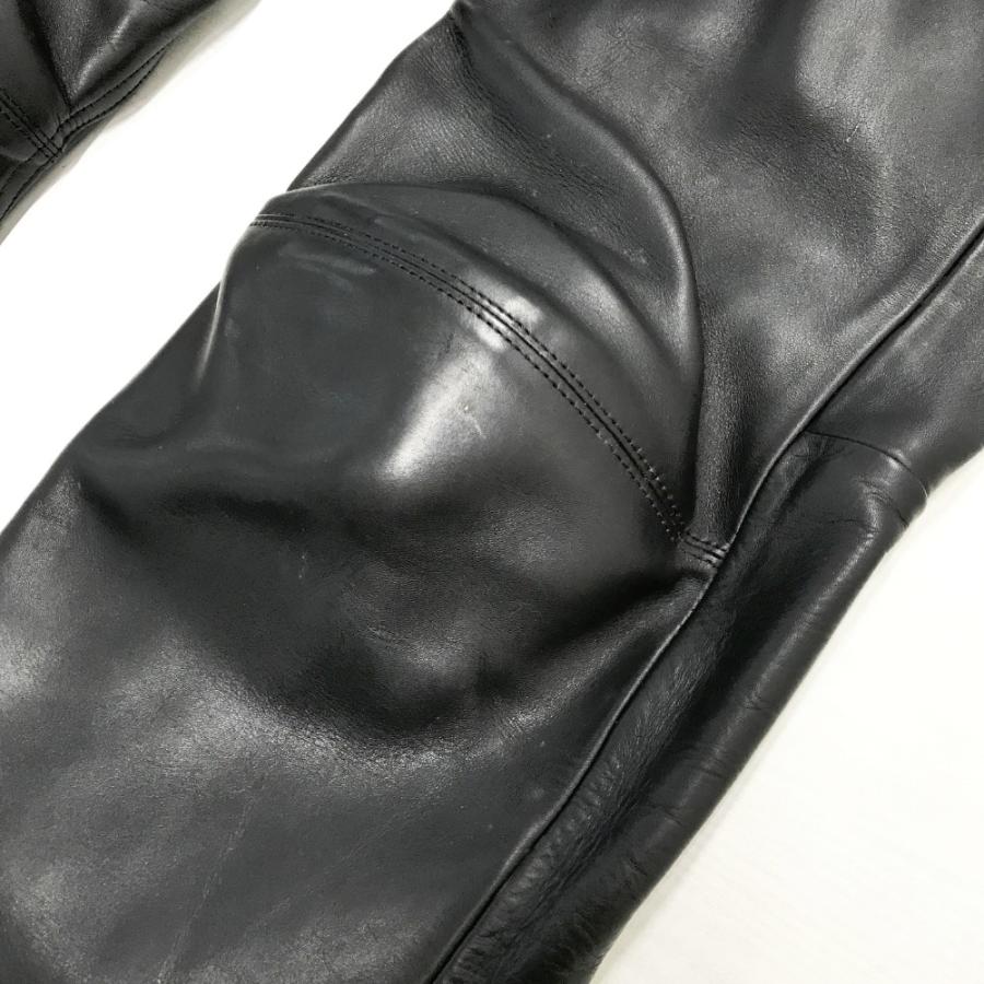 カドヤ（KADOYA） K's leather ライダース レザーパンツ ブラック系 31