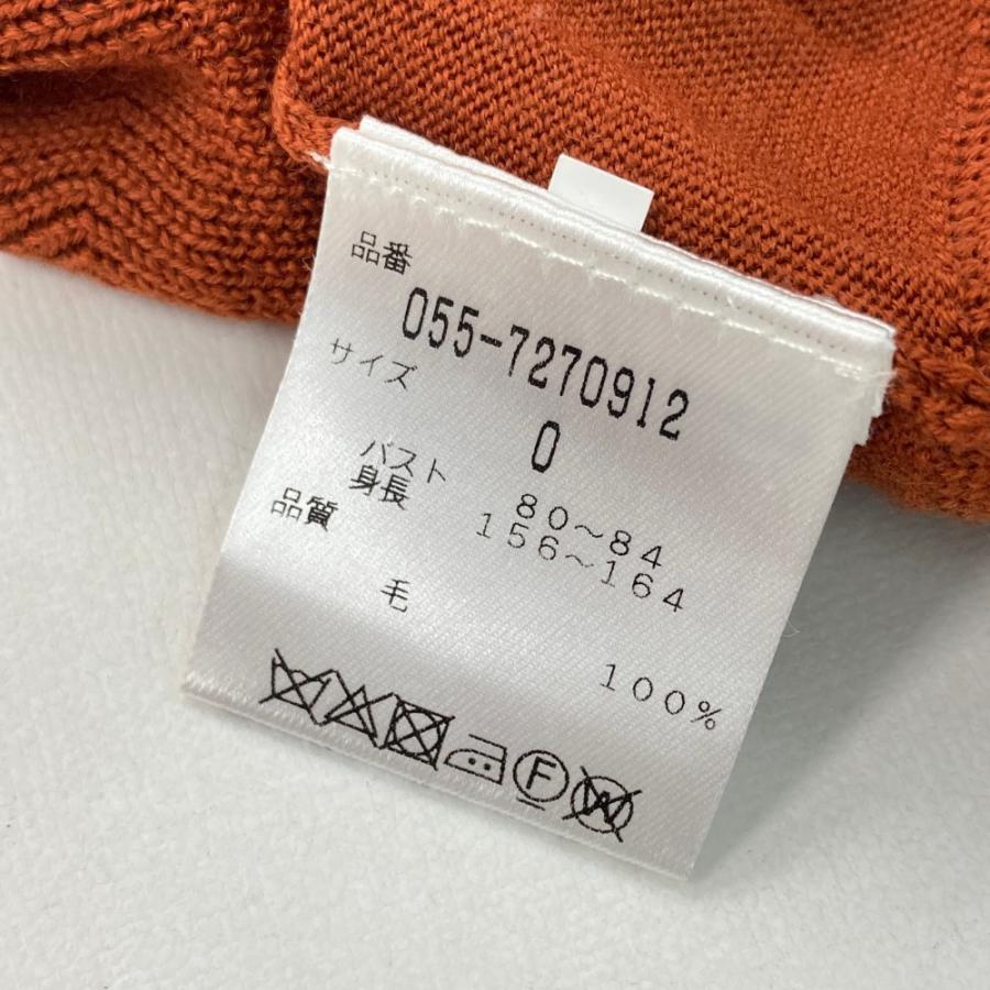 PEARLY GATES パーリーゲイツ  長袖 ニットセーター  ブラウン系 0 ゴルフウェア レディース_5