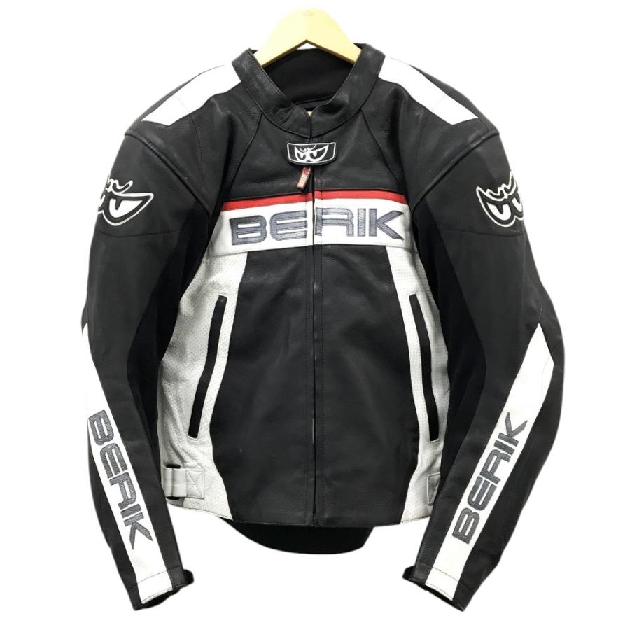 BERIK ベリック レザージャケット ブラック系 56 バイクウェア BERIK ベリック レザージャケット ブラック系 56 バイクウェア