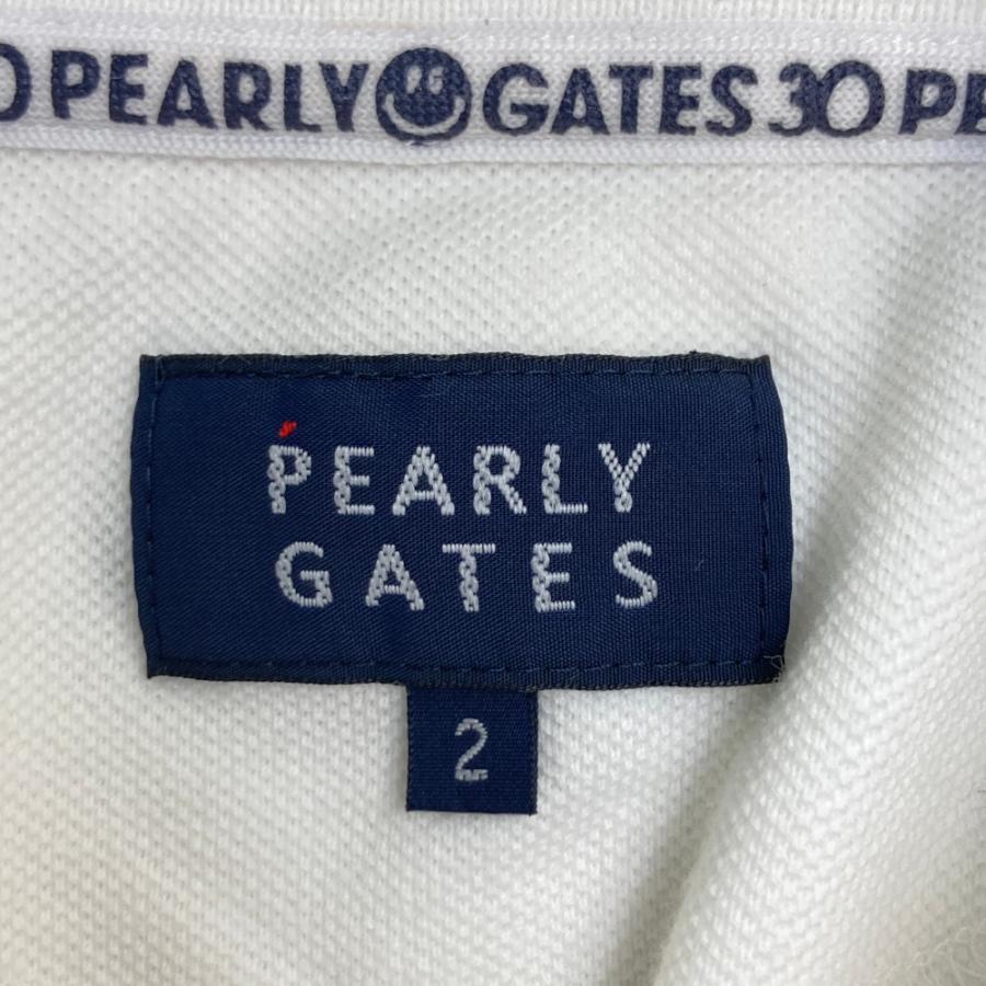 PEARLY GATES（パーリーゲイツ） 30周年 半袖ポロシャツ ニコちゃん