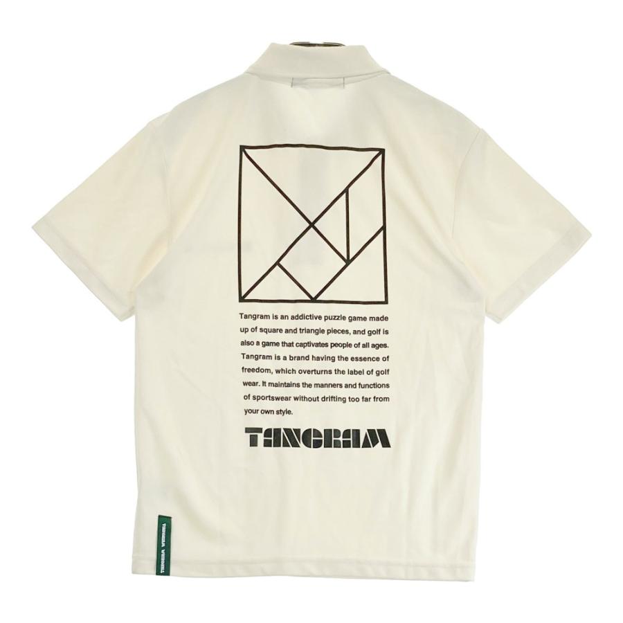 【美品】タングラム 半袖ポロシャツ 白×黒 背面ビッグロゴ メンズ XS ゴルフウェア 楽天市場】tangram golfの通販