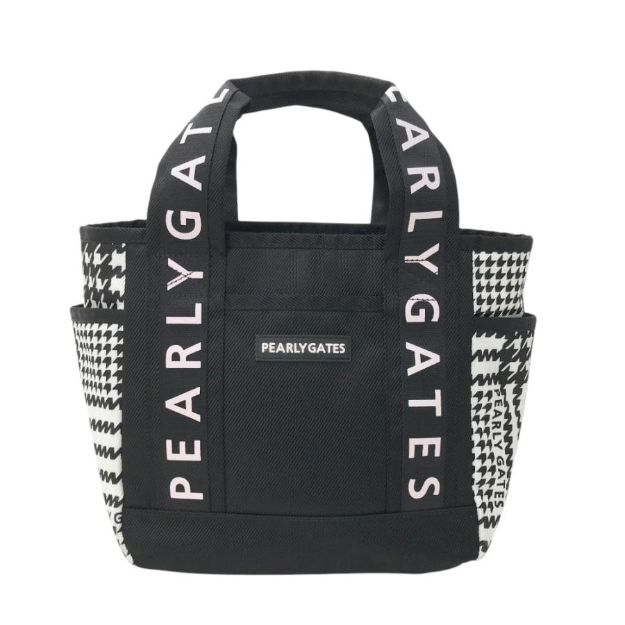 PEARLY GATES パーリーゲイツ カートバッグ 千鳥柄 ブラック系 ゴルフ