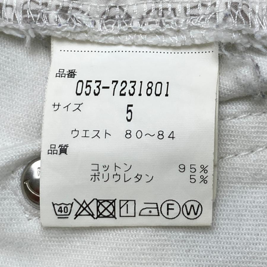 PEARLY GATES パーリーゲイツ ストレッチパンツ ホワイト系 5 ゴルフ
