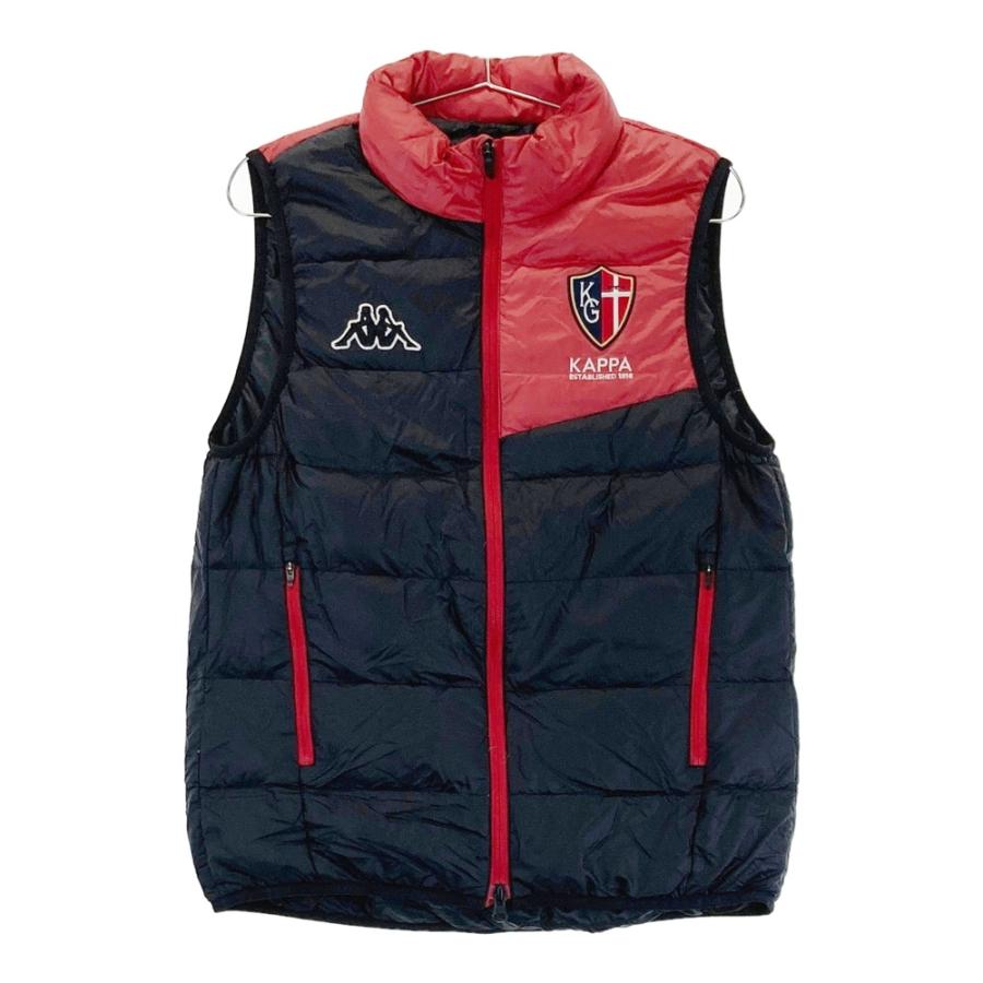 KAPPA GOLF カッパゴルフ ダウンベスト レッド系 M ゴルフウェア