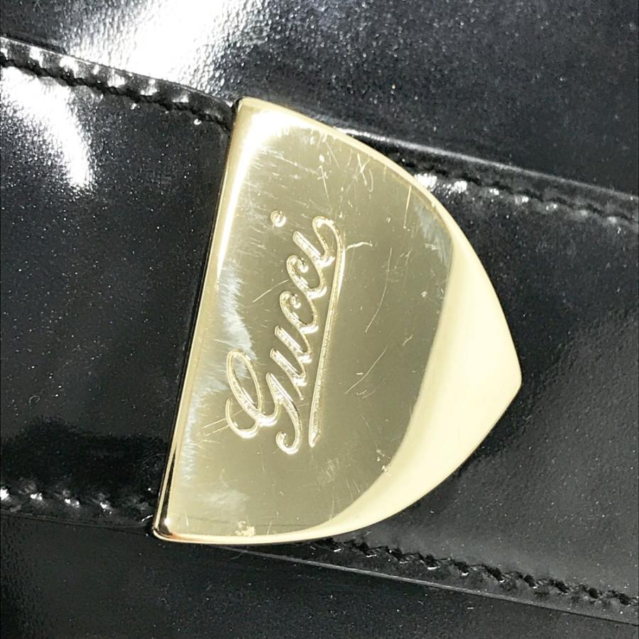 GUCCI グッチ 213771 クラッチバッグ ブラック系 : ブランド古着