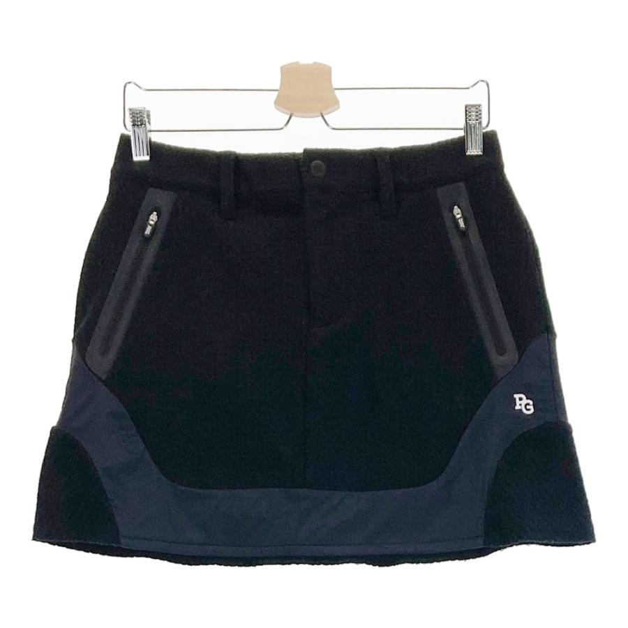 PEARLY GATES（パーリーゲイツ） フリーススカート ブラック系 1