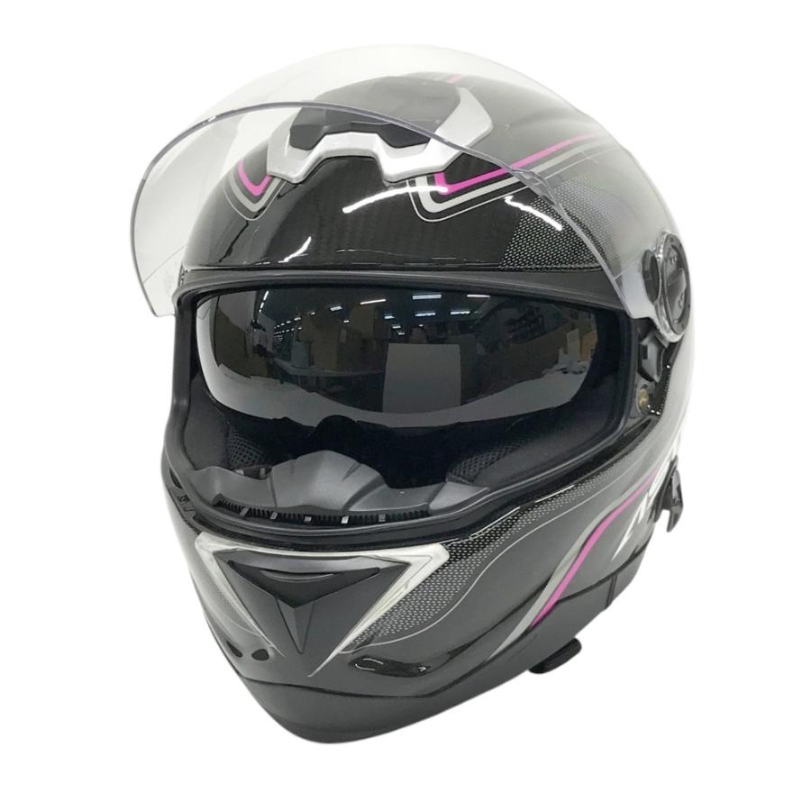ASTONE フルフェイスヘルメット カーボン　XLサイズ ASTONE アストン カーボンヘルメット ブラック系 XL バイクウェア