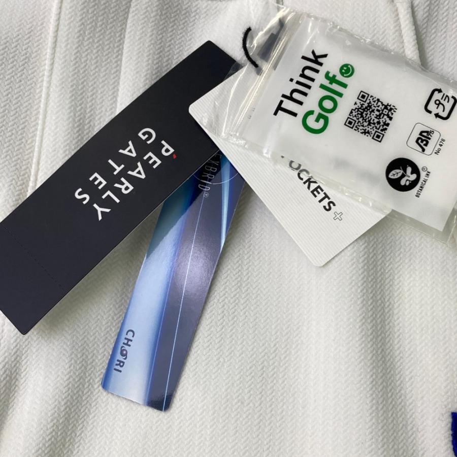 パーリーゲイツ　ストレッチパンツ　白　0 PEARLY GATES 【新品】PEARLY パーリーゲイツ ストレッチパンツ