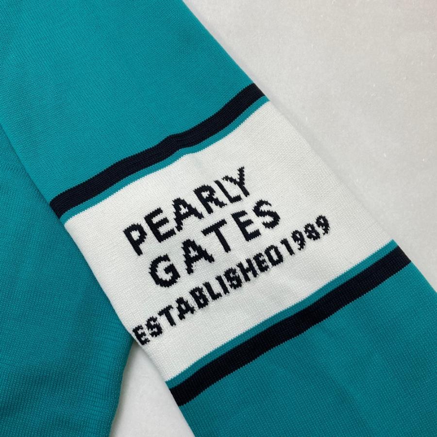 PEARLY GATES パーリーゲイツ ニットセーター グリーン系 1 PEARLY GATES パーリーゲイツ ニットセーター グリーン系 1
