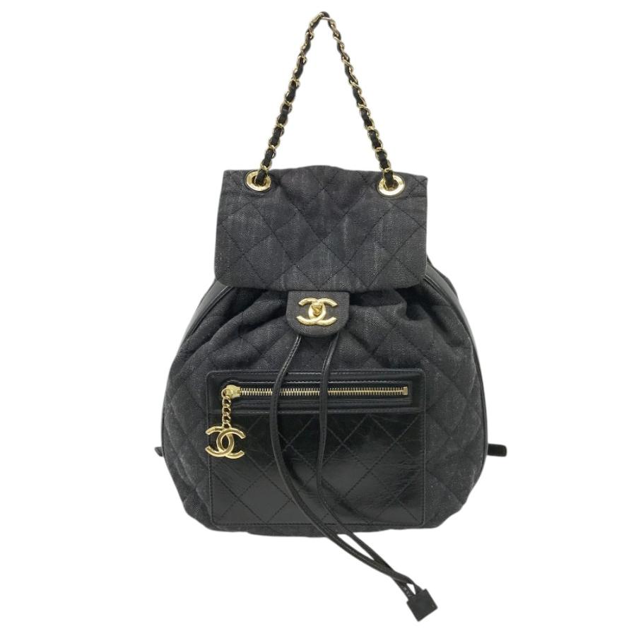 CHANEL シャネル マトラッセ デニム リュック バックパック