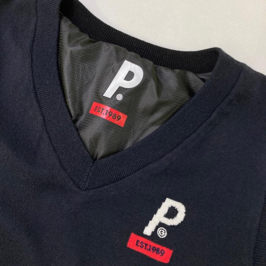 PEARLY GATES パーリーゲイツ リバーシブル ベスト ボーダー柄