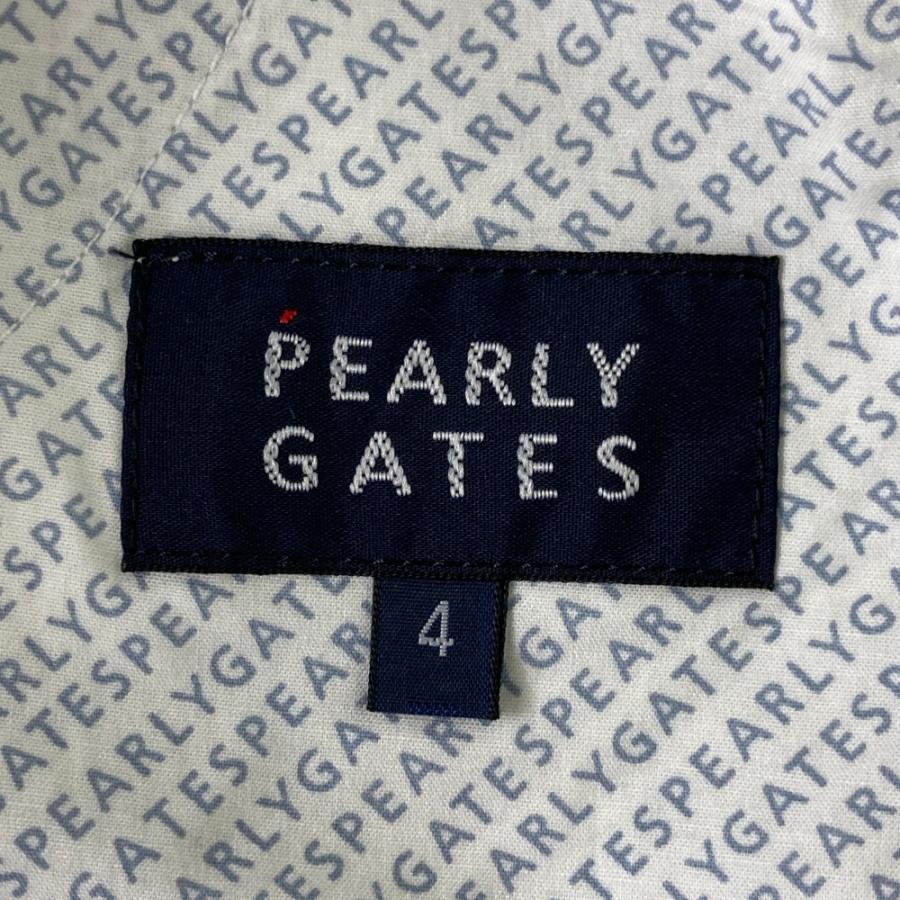 美品　PGG ペイズリー柄ゴルフパンツ　4 PEARLY GATES ネイビー PEARLY GATES（パーリーゲイツ） ストレッチパンツ ペイズリー柄
